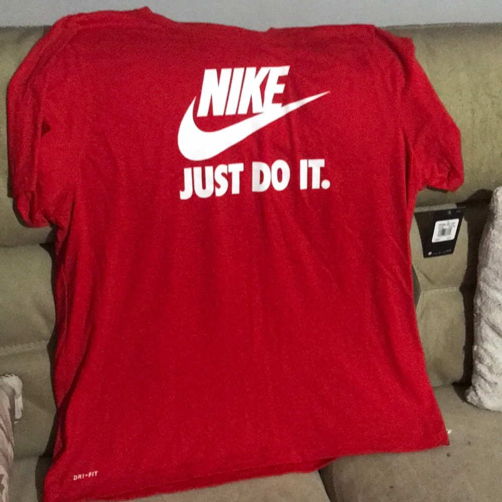 Nike Just Do It T-Shirt Size 2XL NWT DRI-FIT